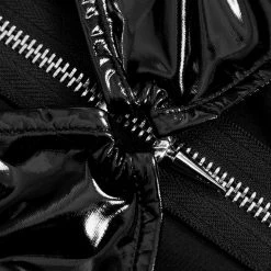 MET1 Women HELLBOUND VINYL CROP TOP