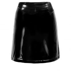 MET1 Women SINISTER MINI VINYL SKIRT