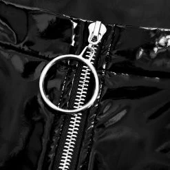 MET1 DOMINION MIDI VINYL SKIRT Women