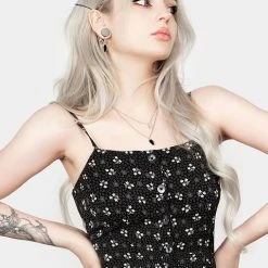 MET1 SANFRAN BUTTON UP CAMI MINI DRESS Women