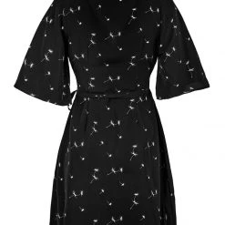 MET1 Blithe Kimono Wrap Mini Dress 21 MET1 Blithe Kimono Wrap Mini Dress