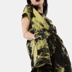 MET1 Coming Soon SCHOLOMANCE TIE DYE SKATER DRESS