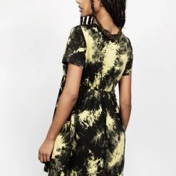 MET1 Coming Soon SCHOLOMANCE TIE DYE SKATER DRESS