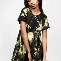 MET1 Coming Soon SCHOLOMANCE TIE DYE SKATER DRESS