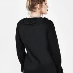 MET1 Clothing FANTOMETTE VOLUME SLEEVE BLOUSE