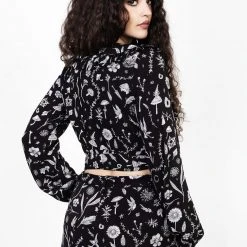 MET1 HEDGEWITCH WRAP TOP Women