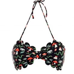 MIF1 Women Swampwitch Scallop Bikini Top
