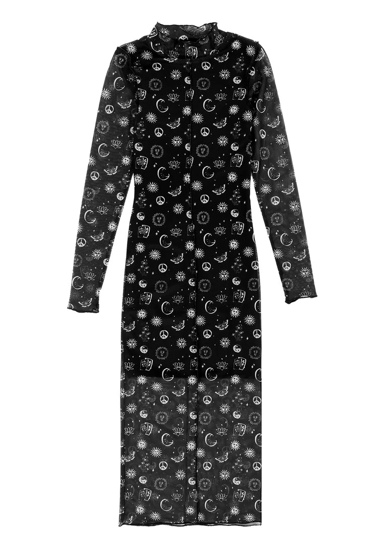 PFA1 Clothing EUPHORIA MESH MIDI DRESS 10 PFA1 Clothing EUPHORIA MESH MIDI DRESS