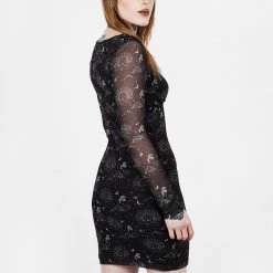 PFA1 La La Land Mesh Mini Dress