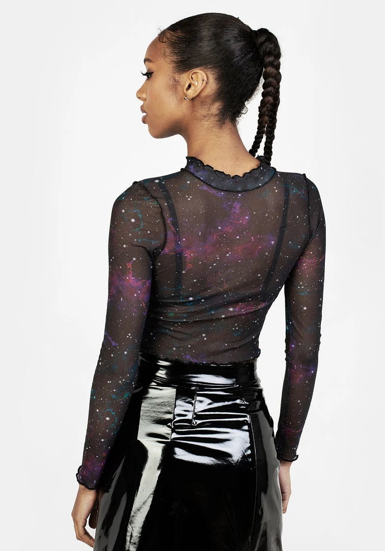 PFA1 Kaleido Mesh Crop Top 6 PFA1 Kaleido Mesh Crop Top