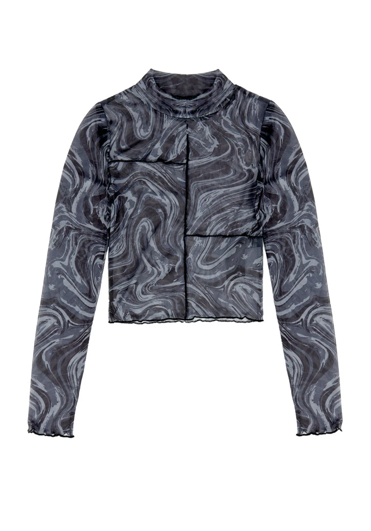 PFA1 Women Kurakura Mesh Crop Top 11 PFA1 Women Kurakura Mesh Crop Top