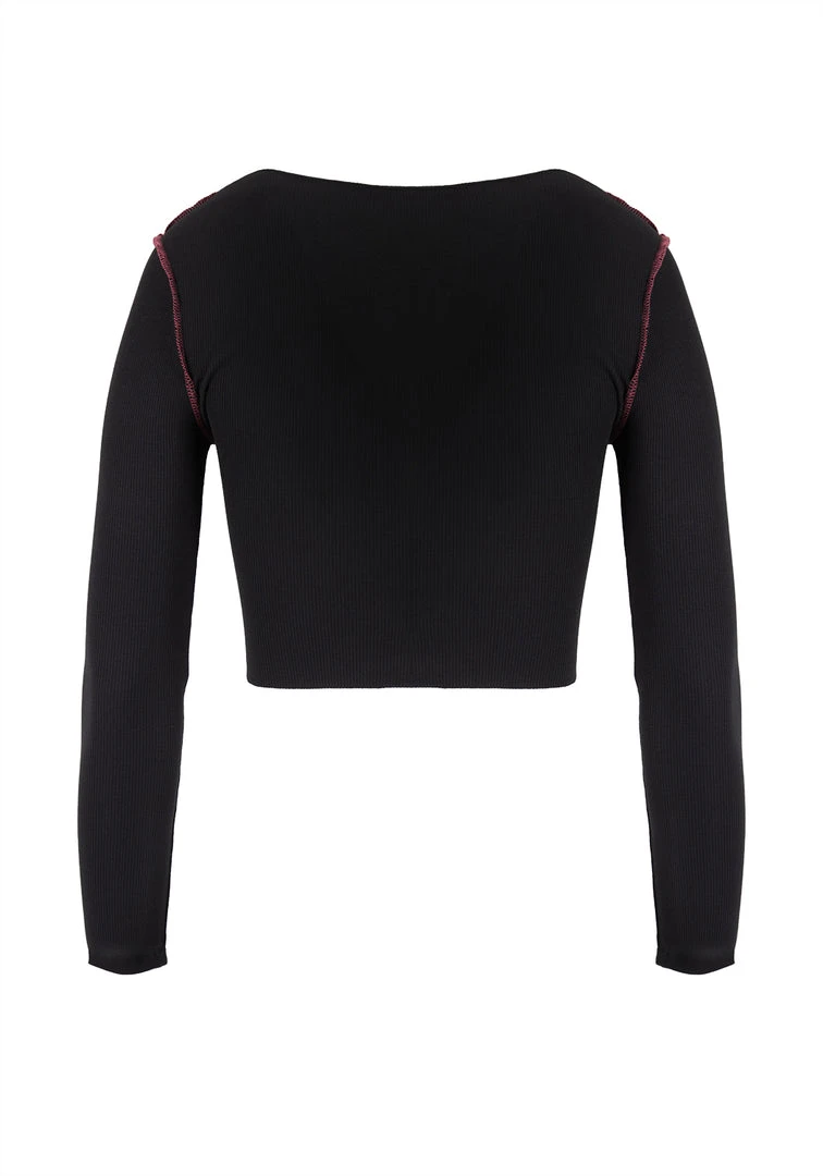 PFA1 Women Paranoid Crop Top 10 PFA1 Women Paranoid Crop Top