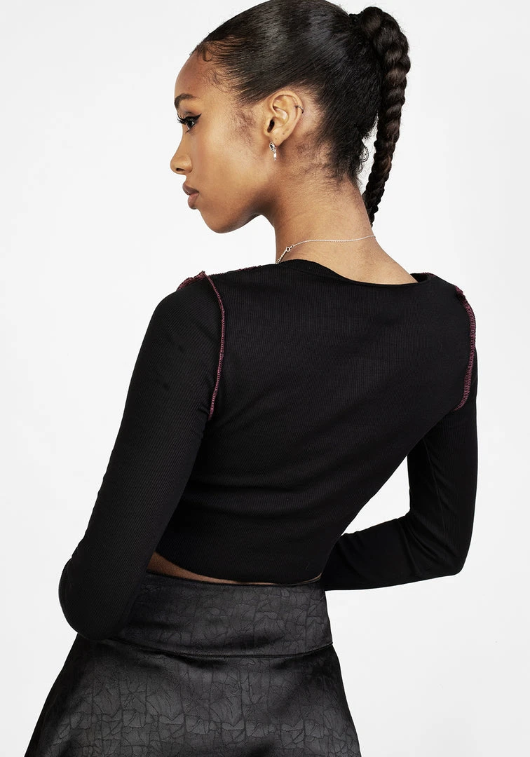 PFA1 Women Paranoid Crop Top 6 PFA1 Women Paranoid Crop Top