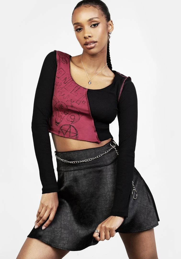 PFA1 Women Paranoid Crop Top 7 PFA1 Women Paranoid Crop Top