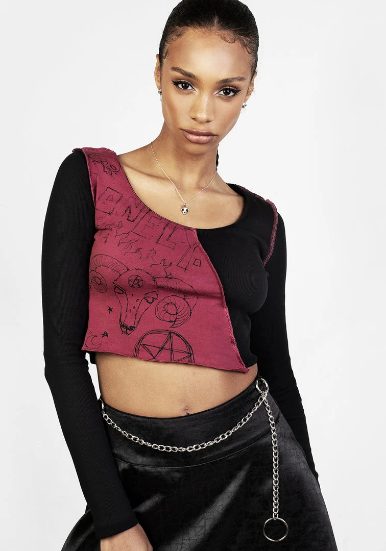 PFA1 Women Paranoid Crop Top 3 PFA1 Women Paranoid Crop Top