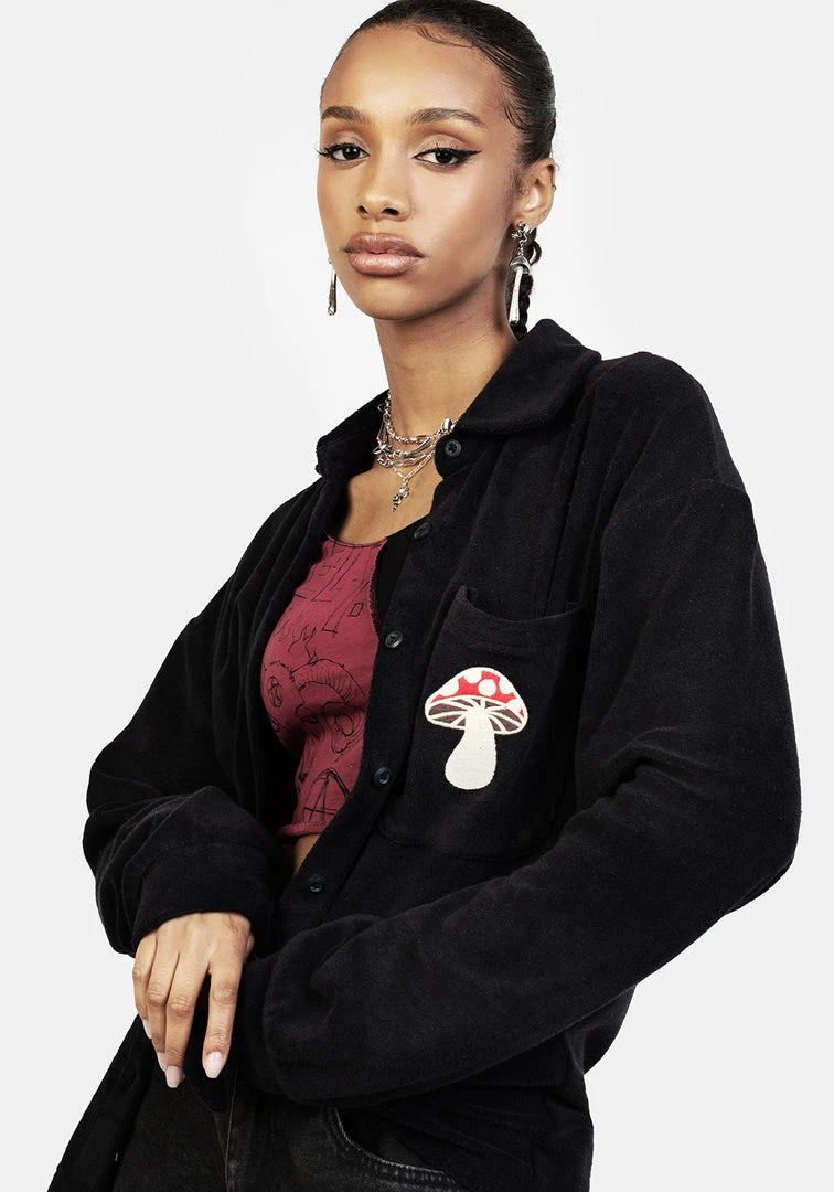 PFA1 AMANITA EMBROIDERED TOWELLING SHIRT 7 PFA1 AMANITA EMBROIDERED TOWELLING SHIRT