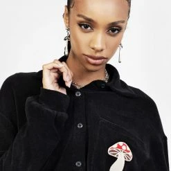 PFA1 AMANITA EMBROIDERED TOWELLING SHIRT 19 PFA1 AMANITA EMBROIDERED TOWELLING SHIRT