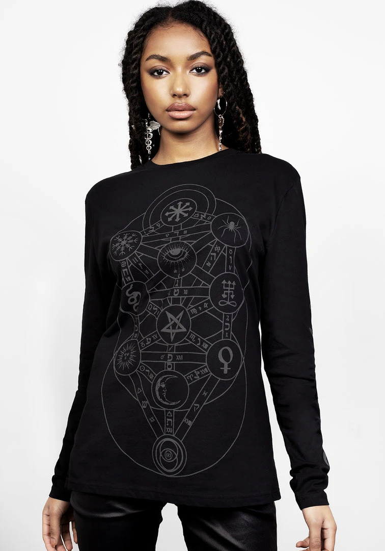 TOT1 TREE LONG SLEEVE TEE Clothing 3 TOT1 TREE LONG SLEEVE TEE Clothing