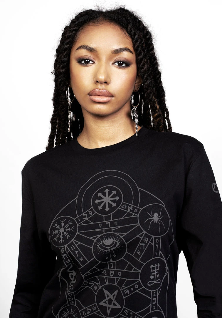 TOT1 TREE LONG SLEEVE TEE Clothing 5 TOT1 TREE LONG SLEEVE TEE Clothing