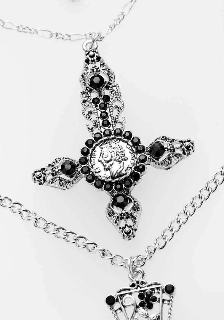 TOU1 Women Confession Multi-Chain Necklace 9 TOU1 Women Confession Multi-Chain Necklace