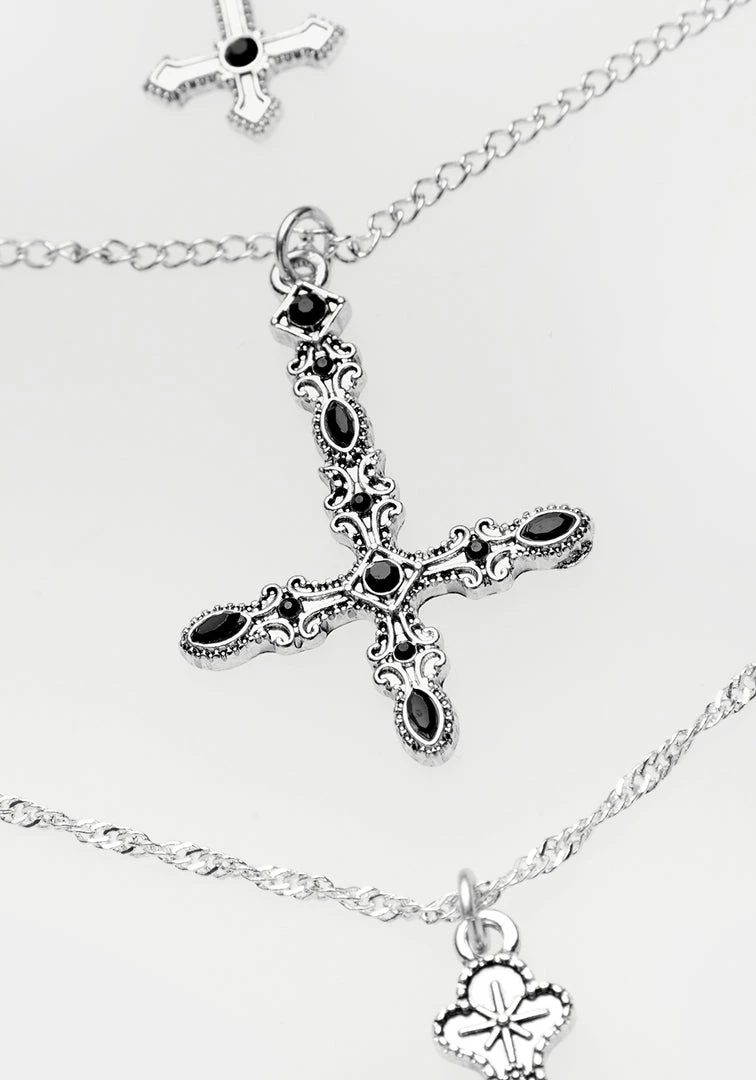 TOU1 Women Confession Multi-Chain Necklace 11 TOU1 Women Confession Multi-Chain Necklace