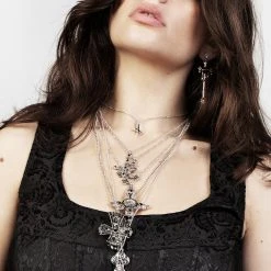 TOU1 Women Confession Multi-Chain Necklace 17 TOU1 Women Confession Multi-Chain Necklace