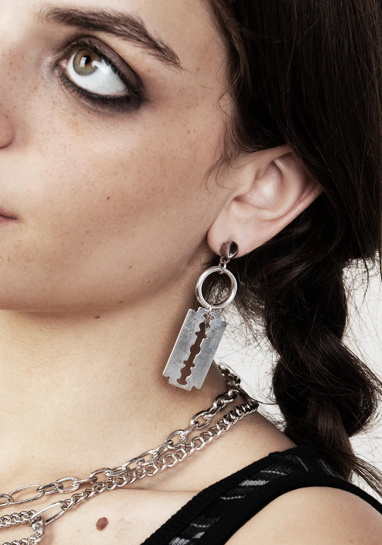 TOU1 Women Blade Earrings 4 TOU1 Women Blade Earrings