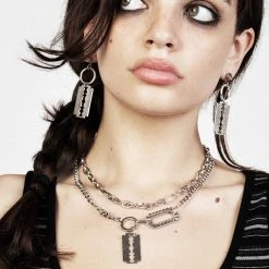 TOU1 Women Blade Earrings 11 TOU1 Women Blade Earrings