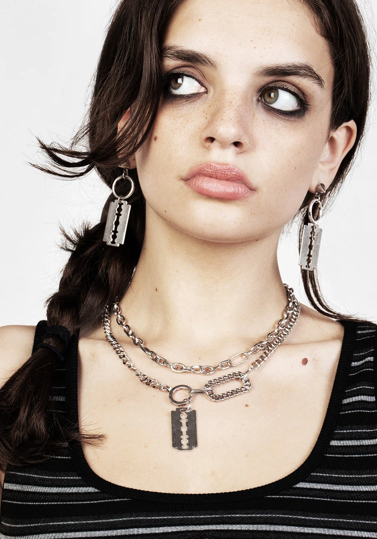 TOU1 Women Blade Earrings 7 TOU1 Women Blade Earrings