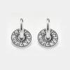 TOU1 Women Runes Disk Earrings 2 TOU1 Women Runes Disk Earrings