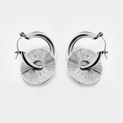 TOU1 Women Runes Disk Earrings 13 TOU1 Women Runes Disk Earrings