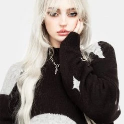 Cheap Disturbia Store 10 WEI1 Stellar Oversized Jumper Tops