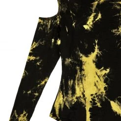 MET1 SCHOLOMANCE COLD SHOULDER TIE DYE BODY Clothing 14 MET1 SCHOLOMANCE COLD SHOULDER TIE DYE BODY Clothing