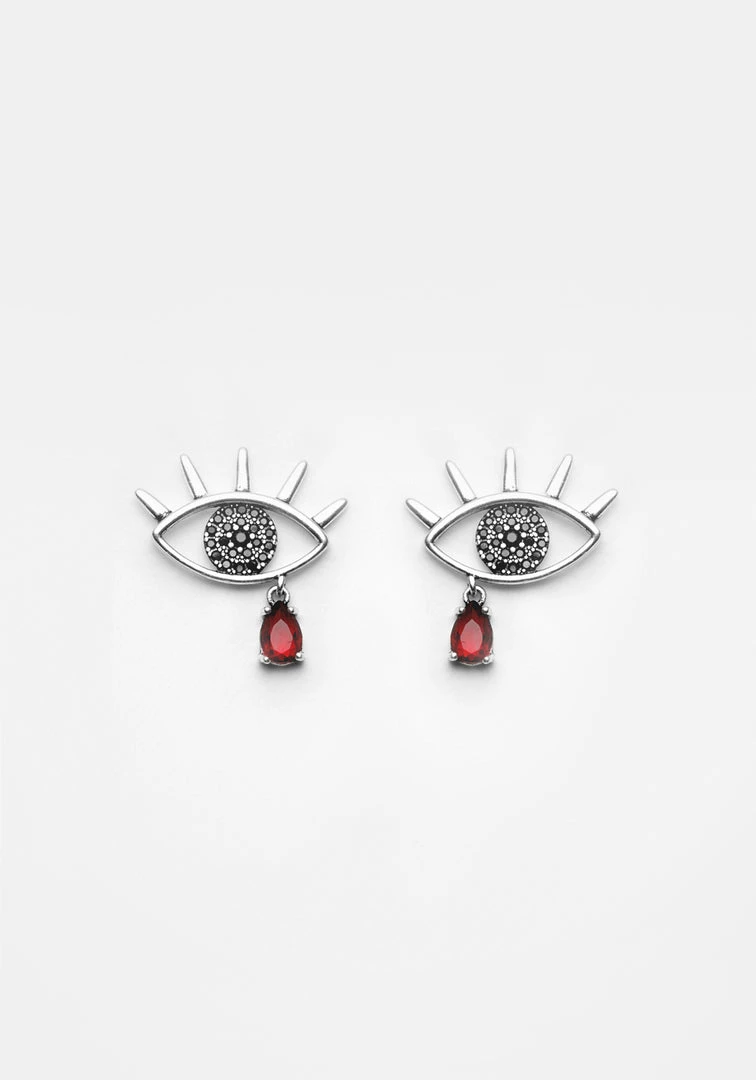 TOU1 BLEEDING EYE CZ STUDS Accessories 3 TOU1 BLEEDING EYE CZ STUDS Accessories