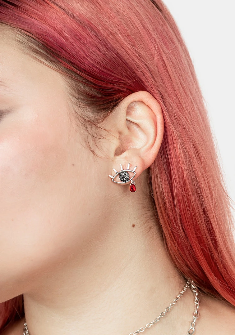 TOU1 BLEEDING EYE CZ STUDS Accessories 5 TOU1 BLEEDING EYE CZ STUDS Accessories