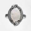TOU1 SERPENT MOONSTONE RING 1 TOU1 SERPENT MOONSTONE RING