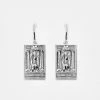TOU1 THE HIGH PRIESTESS TAROT HOOP EARRINGS Accessories 1 TOU1 THE HIGH PRIESTESS TAROT HOOP EARRINGS Accessories