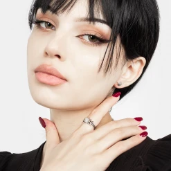 TOU1 GODDESS TRIPLE MOON MOONSTONE RING Accessories