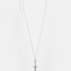 TOU1 RITUAL DAGGER AMETHYST PENDANT NECKLACE 10 TOU1 RITUAL DAGGER AMETHYST PENDANT NECKLACE