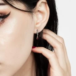 TOU1 ATHAME DAGGER CZ STUDS Accessories